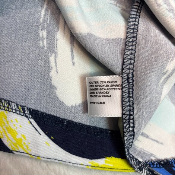 Lady Hagen Golf Skort XL Navy Blue Circle Stretch Skirt Women's - Picture 8 of 8